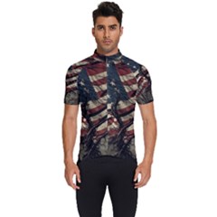 Flag Usa American Flag Men s Short Sleeve Cycling Jersey by uniart180623