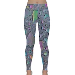 Glass Drops Rainbow Classic Yoga Leggings by uniart180623