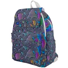 Glass Drops Rainbow Top Flap Backpack by uniart180623