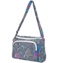 Glass Drops Rainbow Front Pocket Crossbody Bag View1