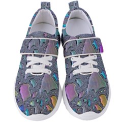 Glass Drops Rainbow Women s Velcro Strap Shoes by uniart180623