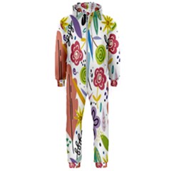 Flower Spring Hooded Jumpsuit (men) by Ravend