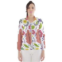 Flower Spring Women s Windbreaker by Ravend