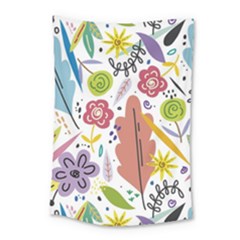 Flower Spring Small Tapestry by Ravend