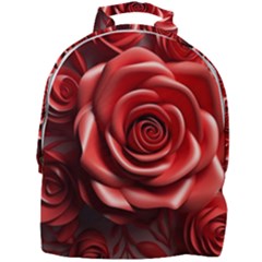 Roses Flowers Plant Mini Full Print Backpack