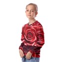 Roses Flowers Plant Kids  Long Sleeve Tee with Frill  View2