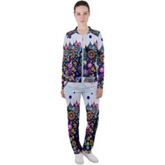 Flower Flowers Flora Floral Nature Watercolor Art Texture Casual Jacket And Pants Set by Ravend