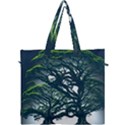 Tree Leaf Green Forest Wood Natural Nature Canvas Travel Bag View1