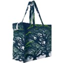 Tree Leaf Green Forest Wood Natural Nature Canvas Travel Bag View3