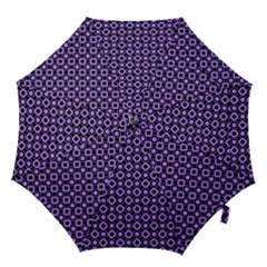 Mazipoodles Purple Donuts Polka Dot  Hook Handle Umbrellas (medium) by Mazipoodles