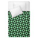 Mazipoodles Green Donuts Polka Dot Duvet Cover Double Side (Single Size) View1