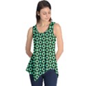 Mazipoodles Green Donuts Polka Dot Sleeveless Tunic View1