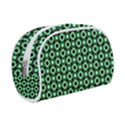 Mazipoodles Green Donuts Polka Dot Make Up Case (Small) View1