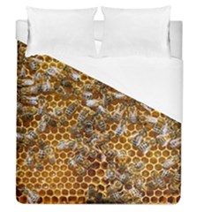 Honey Bee Bees Insect Duvet Cover (queen Size) by Ravend