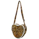 Honey Bee Bees Insect Heart Shoulder Bag View1