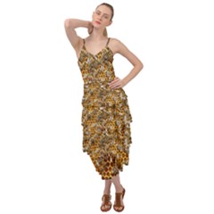 Honey Bee Bees Insect Layered Bottom Dress by Ravend