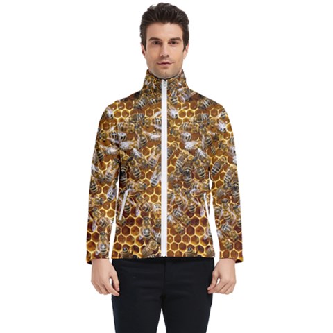 Honey Bee Bees Insect Men s Bomber Jacket by Ravend