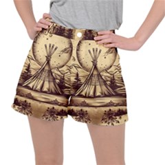 Nation Indian Native Indigenous Women s Ripstop Shorts by Ravend