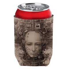 Cyborg Robot Future Drawing Poster Can Holder by Ravend