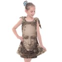 Cyborg Robot Future Drawing Poster Kids  Tie Up Tunic Dress View1