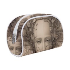 Cyborg Robot Future Drawing Poster Make Up Case (small) by Ravend