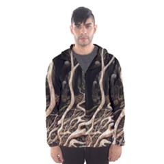 Tree Nature Landscape Forest Men s Hooded Windbreaker