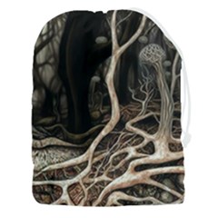 Tree Nature Landscape Forest Drawstring Pouch (3xl) by Ravend