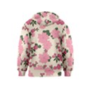 Floral Vintage Flowers Kids  Zipper Hoodie View2