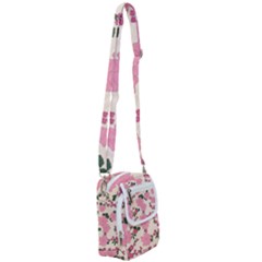 Floral Vintage Flowers Shoulder Strap Belt Bag by Dutashop