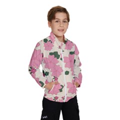 Floral Vintage Flowers Kids  Windbreaker