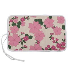 Floral Vintage Flowers Pen Storage Case (l)