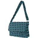 Mazipoodles Blue Donuts Polka Dot Full Print Messenger Bag (S) View1