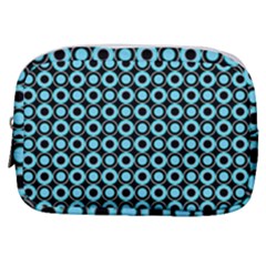 Mazipoodles Blue Donuts Polka Dot Make Up Pouch (small)