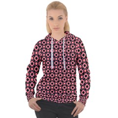 Mazipoodles Red Donuts Polka Dot  Women s Overhead Hoodie