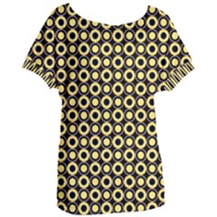  Mazipoodles Yellow Donuts Polka Dot Women s Oversized Tee by Mazipoodles