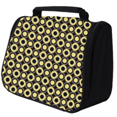  Mazipoodles Yellow Donuts Polka Dot Full Print Travel Pouch (big) by Mazipoodles