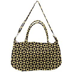  Mazipoodles Yellow Donuts Polka Dot Removable Strap Handbag by Mazipoodles