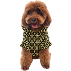  Mazipoodles Yellow Donuts Polka Dot Dog Coat by Mazipoodles