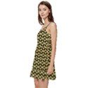  Mazipoodles Yellow Donuts Polka Dot Short Frill Dress View2