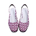 Mazipoodles Magenta White Donuts Polka Dot Women s Classic Slingback Heels View1