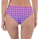 Mazipoodles Pink Purple White Gradient Donuts Polka Dot  Reversible Classic Bikini Bottoms View4