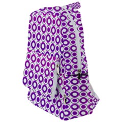 Mazipoodles Pink Purple White Gradient Donuts Polka Dot  Travelers  Backpack by Mazipoodles