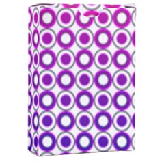 Mazipoodles Pink Purple White Gradient Donuts Polka Dot  Playing Cards Single Design (rectangle) With Custom Box