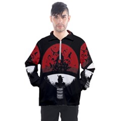 Itachi Uchiha Men s Half Zip Pullover