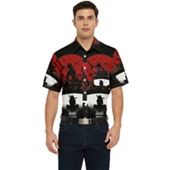 Itachi Uchiha Men s Short Sleeve Pocket Shirt 