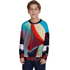 Itachi Uchiha Kids  Crewneck Sweatshirt