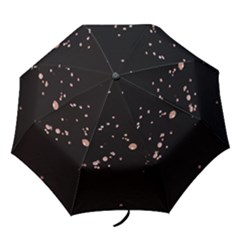 Abstract Rose Gold Glitter Background Folding Umbrellas by artworkshop