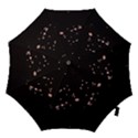 Abstract Rose Gold Glitter Background Hook Handle Umbrellas (Small) View1