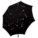 Abstract Rose Gold Glitter Background Hook Handle Umbrellas (Small) View2