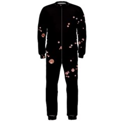 Abstract Rose Gold Glitter Background Onepiece Jumpsuit (men) by artworkshop